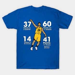 Klay Thompson 'Epic Performances' - NBA Golden State Warriors T-Shirt